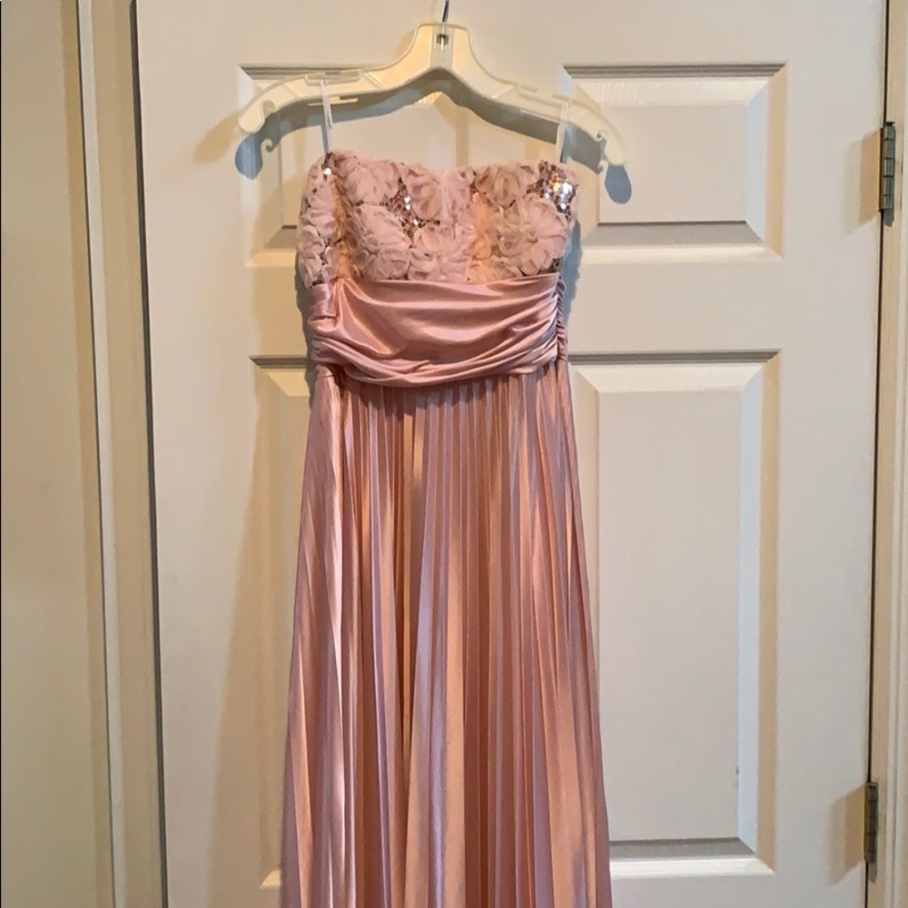 Pink prom dress